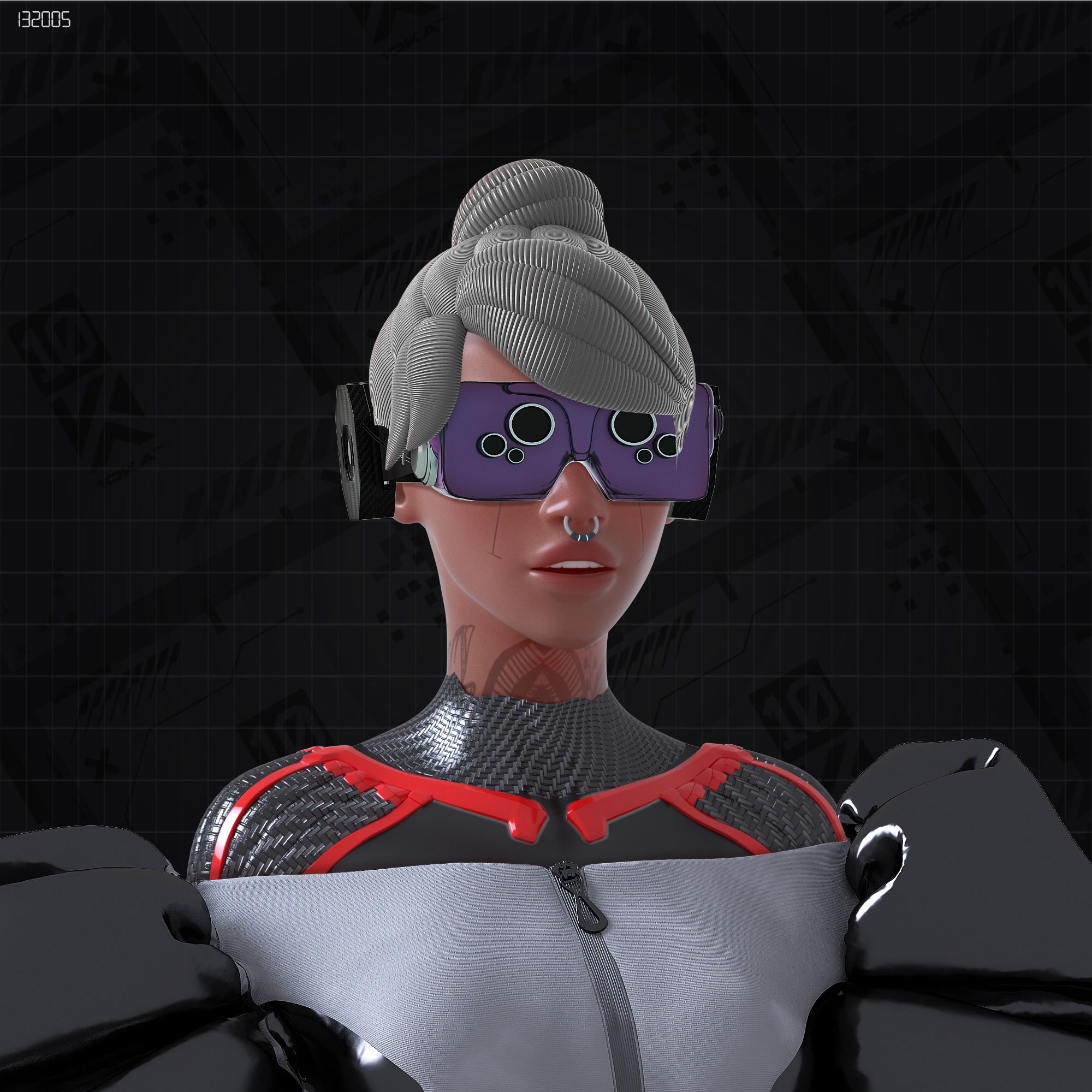 Avatar 10KA #001 — Identidad Digital (Edición Verde Femenina)