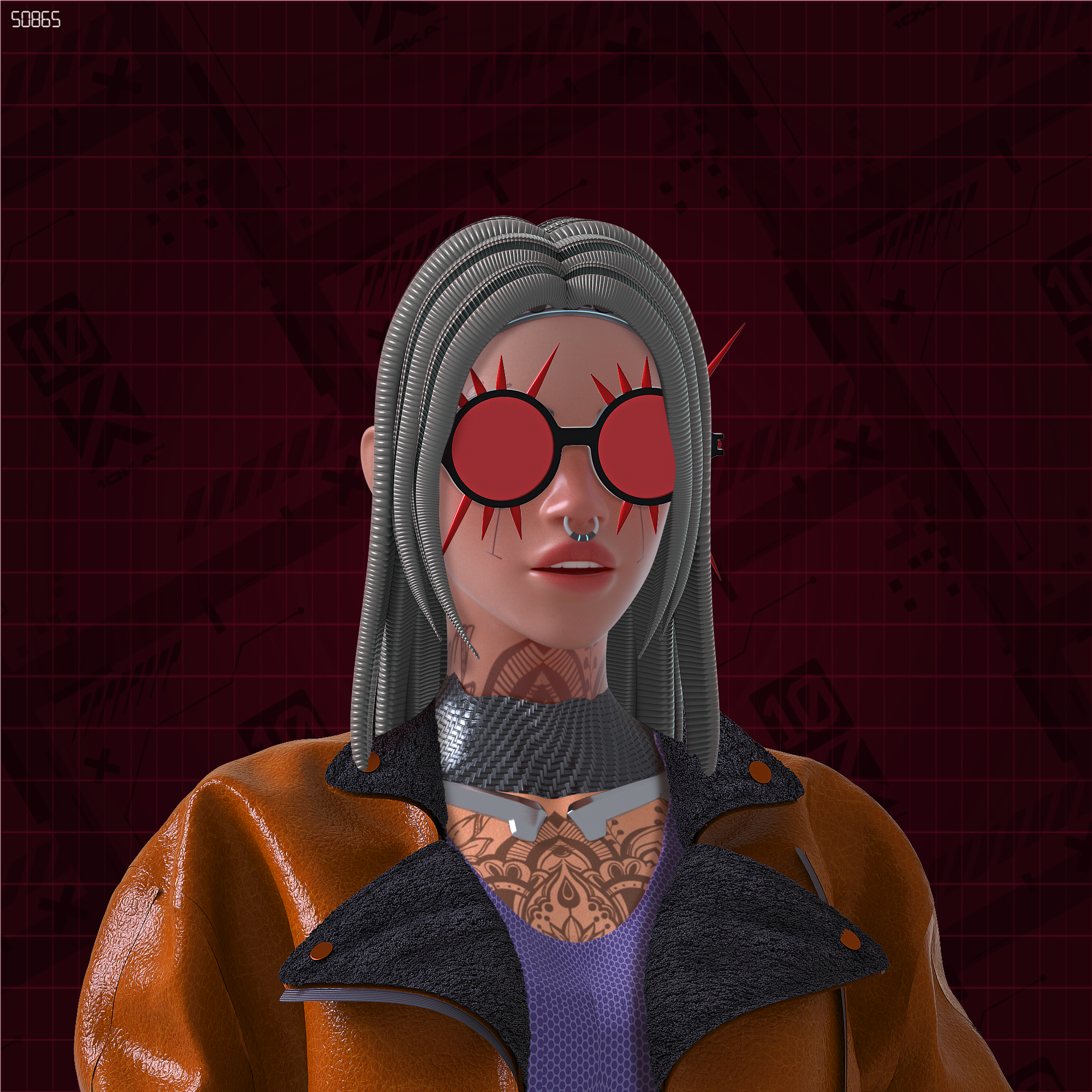 Avatar 10KA #001 — Identidad Digital (Edición Verde Femenina)