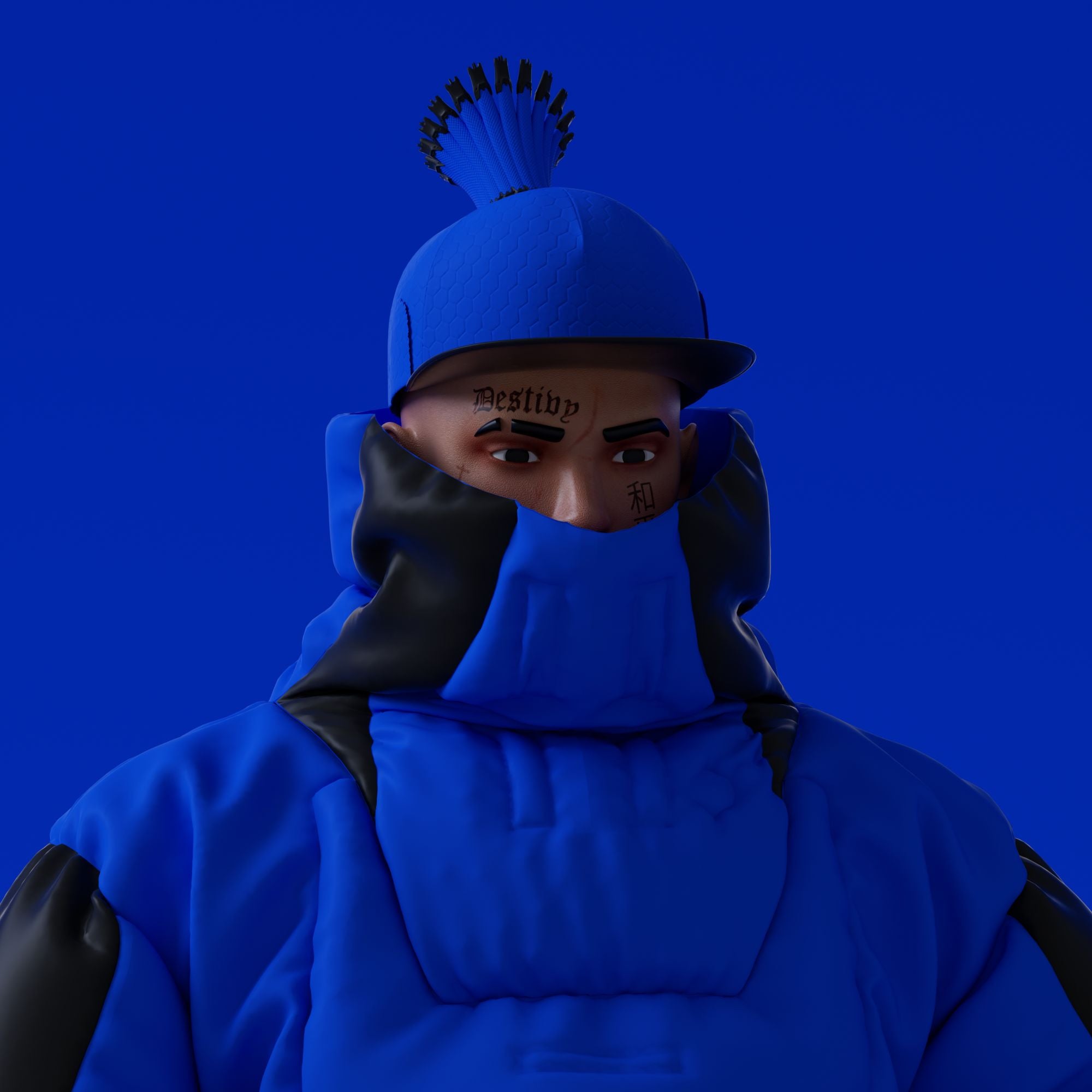 10KA Avatar #008 Identidad Digital (Edición Azul)